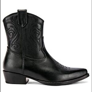 Anine Bing Elton Boot in black (western)